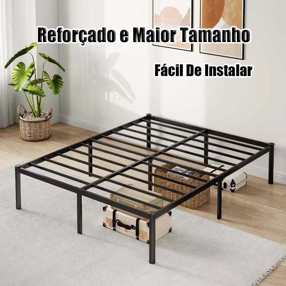 Estrado De Metal Para Cama De Solteiro/Casal/Queen/King
