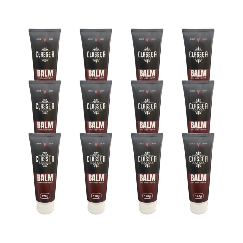 Kit 12x Balm classe a 120ml da brilho,hidratação e controla e modela os fios
