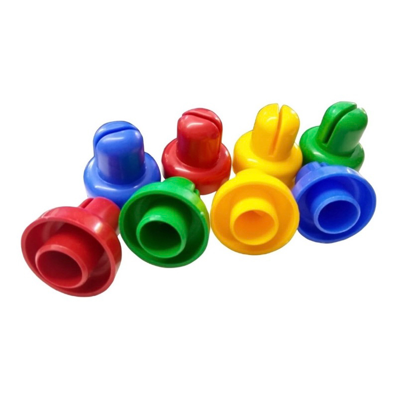 Kit 6 Unidades De Ponteiras para Rede de Cama Elástica Pula Pula