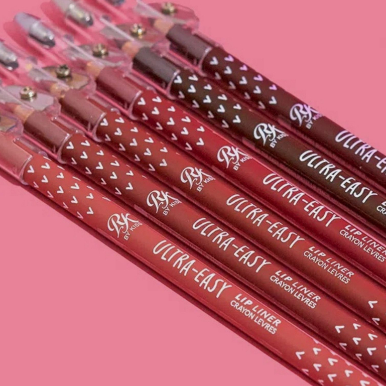 Lapis Labial de Madeira RK by Kiss - Lápis de Boca Cor Pale Nude, Nude, Nude Rose, Marsala, Mauve, Burgundy, Wine, Red