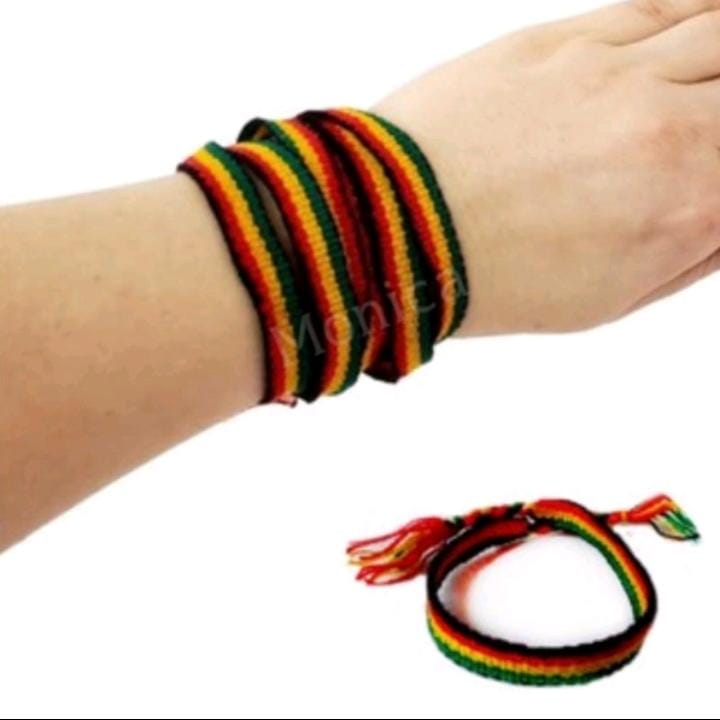 Pulseira Do Reggae Bob Marley Jamaica Amizade Eterna Tendência Da Moda Tornozeleira