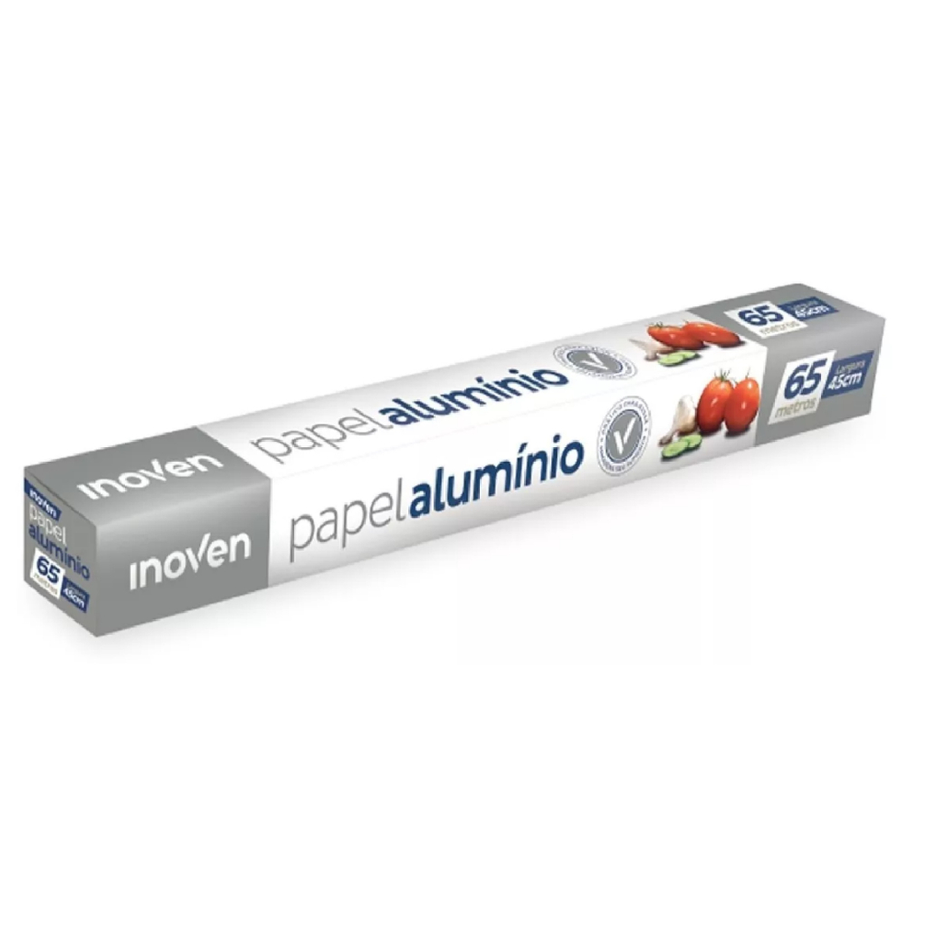 Rolo Bobina Papel Aluminio 45cm X 65 Metros Promoção!!