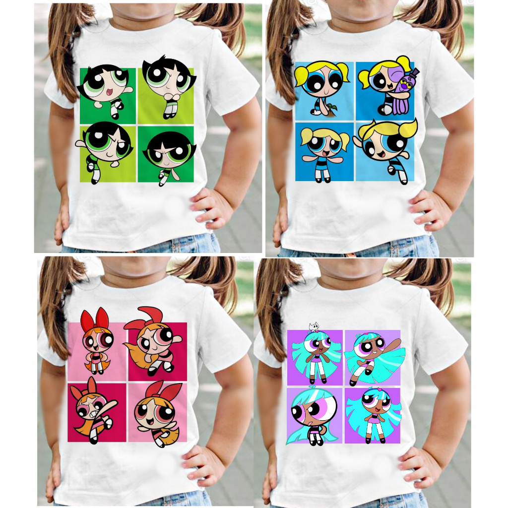 Camiseta infantil Meninas super Poderosas, lindinha, docinho,florzinha estrelinha, Blusa menina blogueirinha
