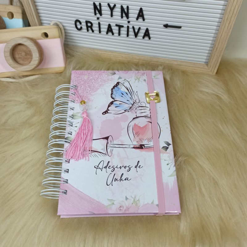 Organizador Porta Adesivos de Unha - Manicure - Nail designer- Personalizado
