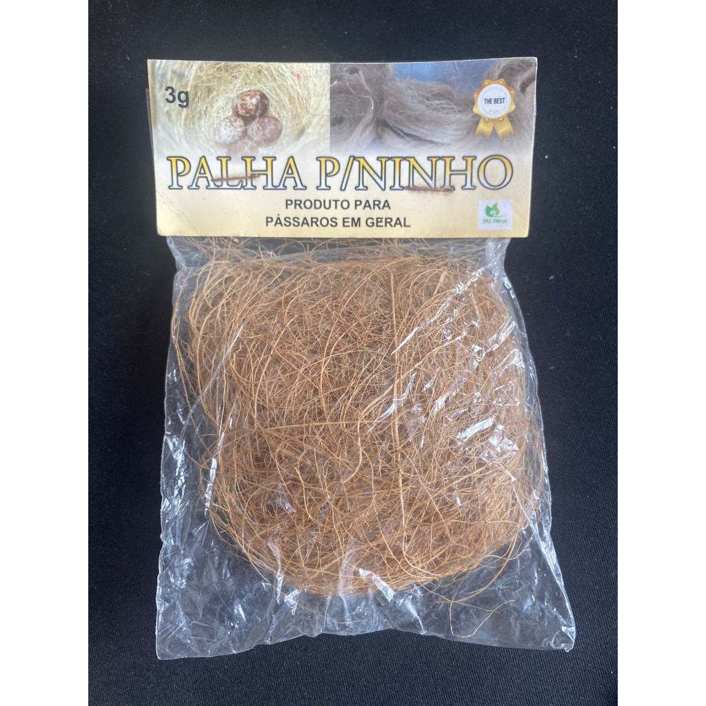 Fibra de Coco Para Ninhos - Palha Para Ninho de Passarinho