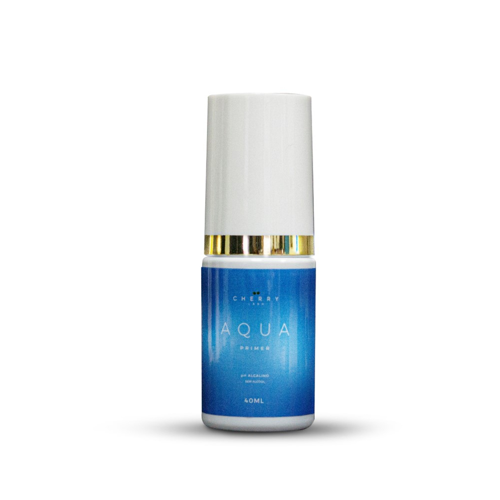 Aqua Primer Cherry Lash Higieniza Prepara Cilios Ph Alcalino