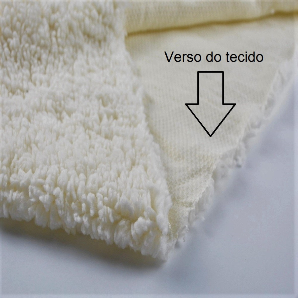 Tecido de Ovelha 2,50m x 1m Tecido sherpa Carneirinho Off white Tecido Sherpa promoção