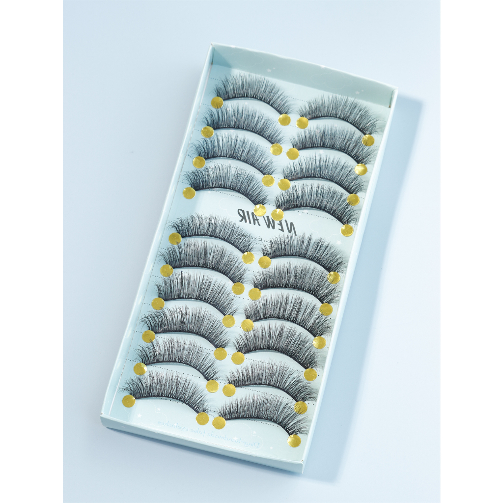 Cílios Postiços New Air Em Tela Efeito Naturais Vários Modelos