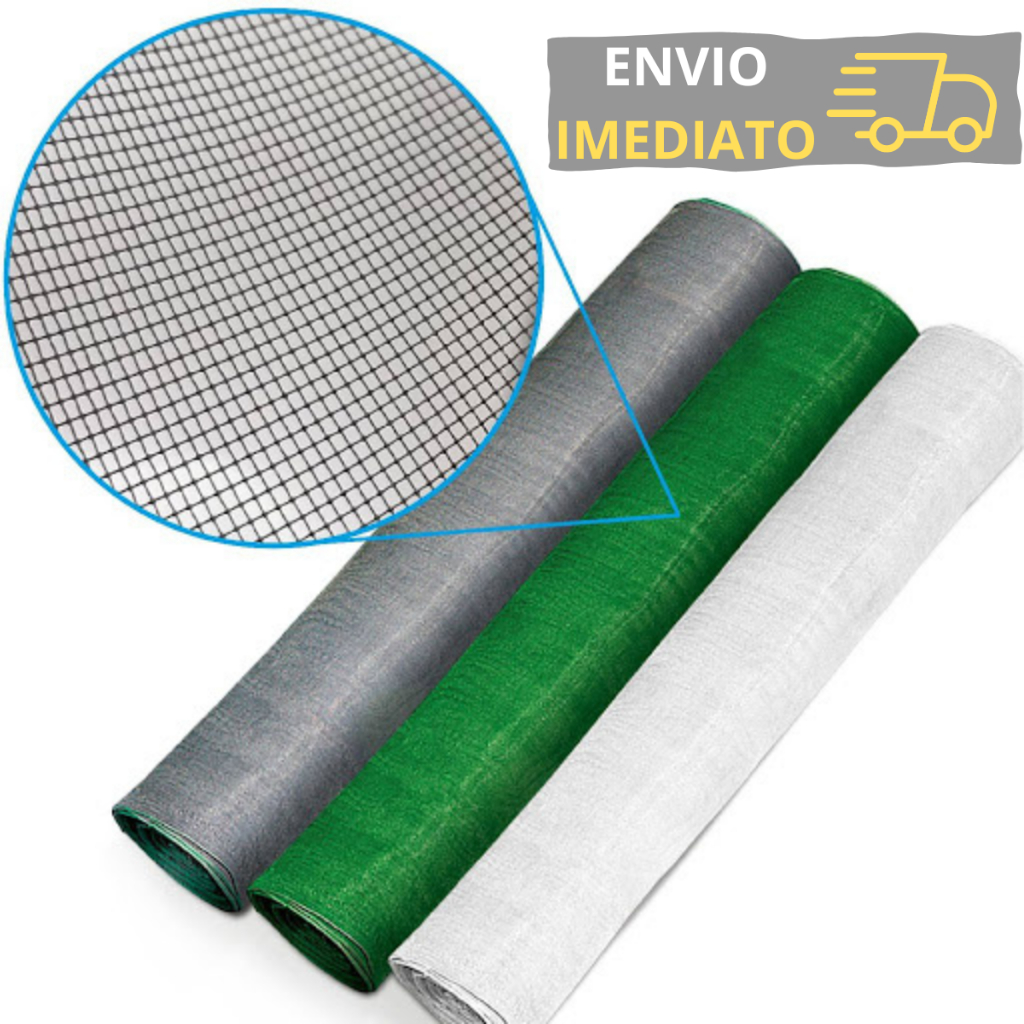 Tela Mosquiteira 1,20m Altura Até 5m de Comprimento Super Resistente