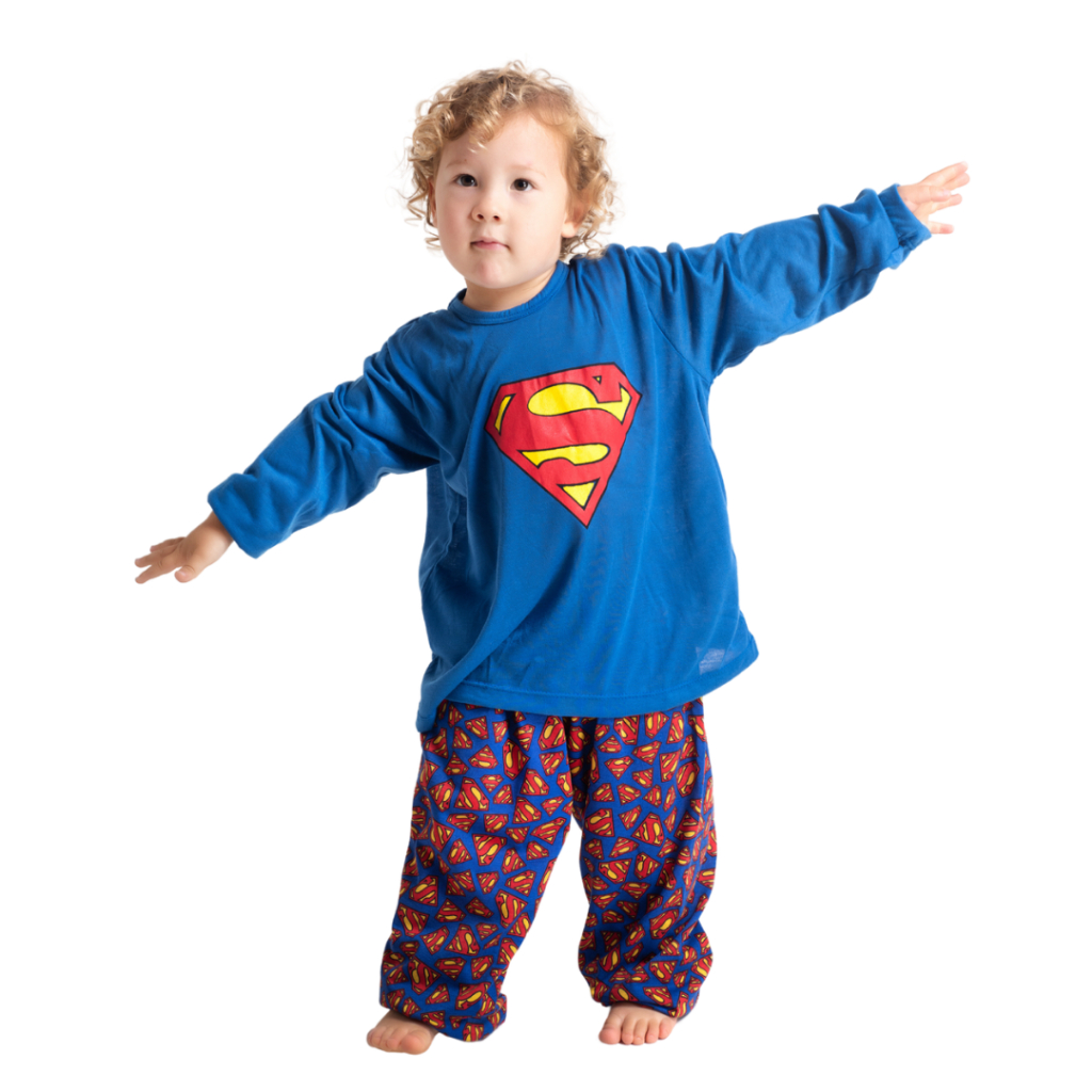 Pijama Super Herói Infantil Noite Comprida Filho Estampa Dormir Menino Roupa Para Dormir Criança Inverno Promoção 327
