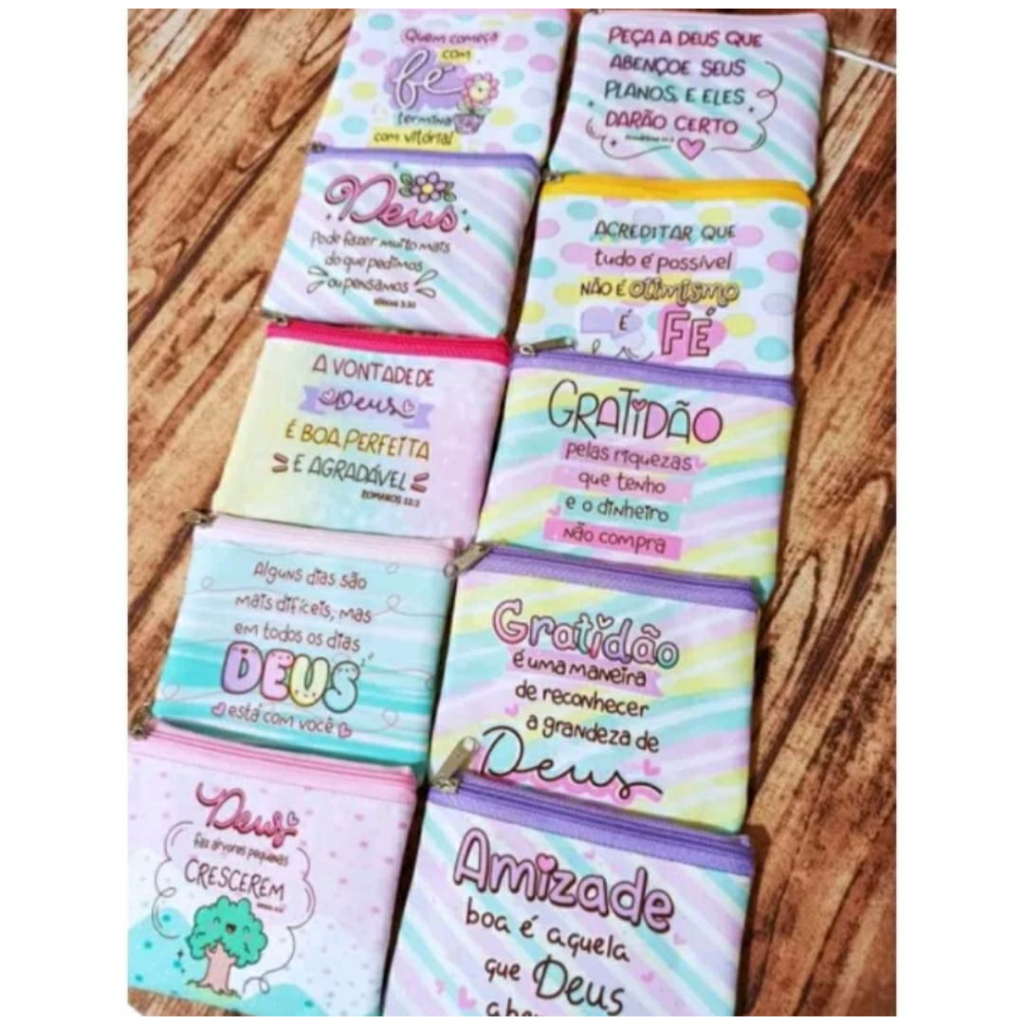 kit 20 porta moedas/lembrancinha/brinde festa/brinde