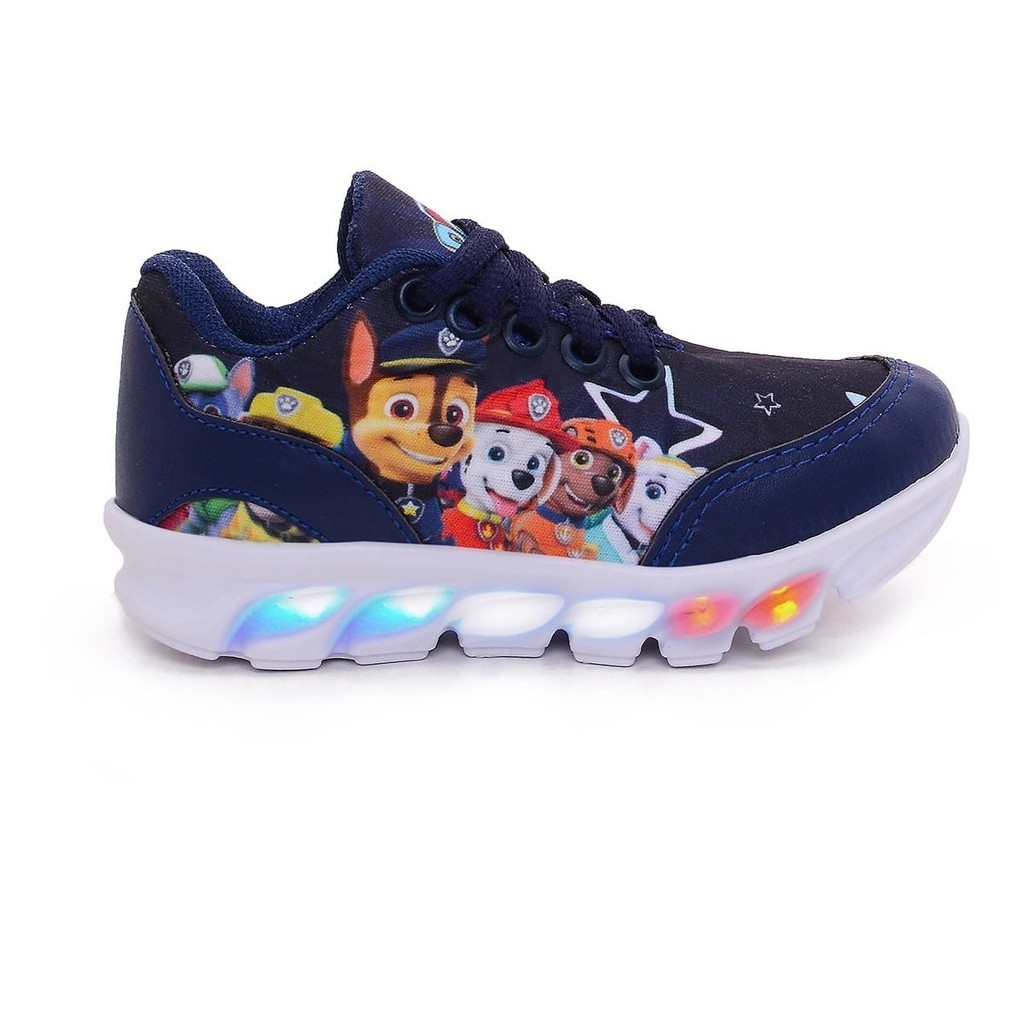 Tênis Infantil De Led Menino Menina Casual Confortável Promoção Envio Imediato