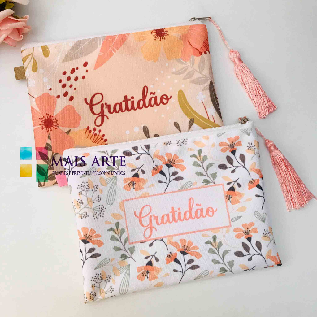 kit com 10 unidades necessaires GRATIDÃO