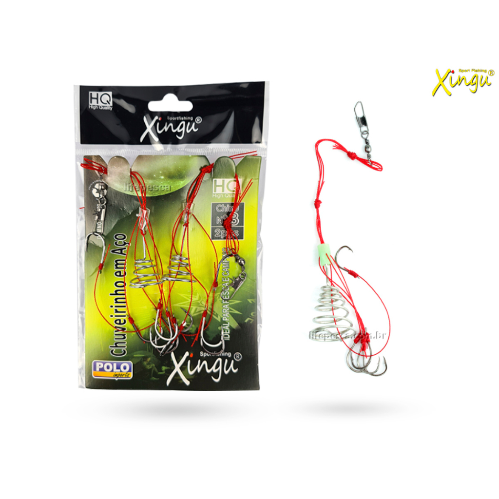 Chuveirinho Para Pesca Xingu N° 6 (2 Unidades)