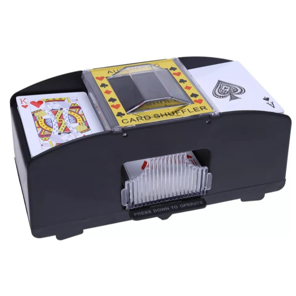 Embaralhador Misturador De Cartas Automático Pôquer Jogos Envio Hoje