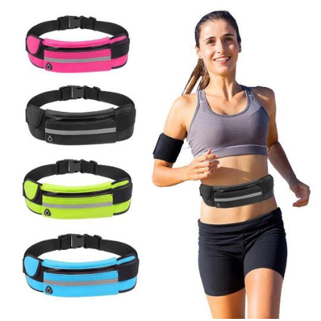 Pochete Esportiva Corrida Slim Impermeável Porta celular Porta Garrafa De Agua Caminhada Corrida