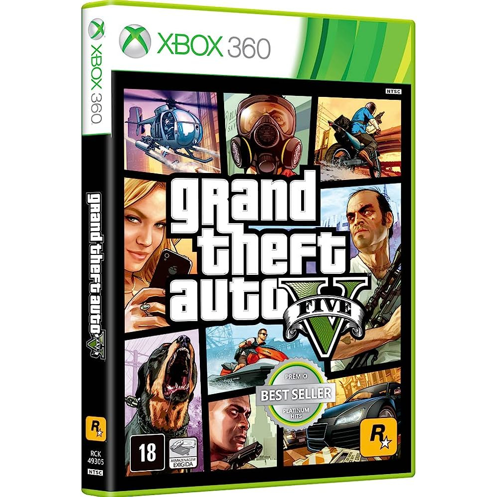 GTA-V X-360 Legendado Portugues Desbloqueado