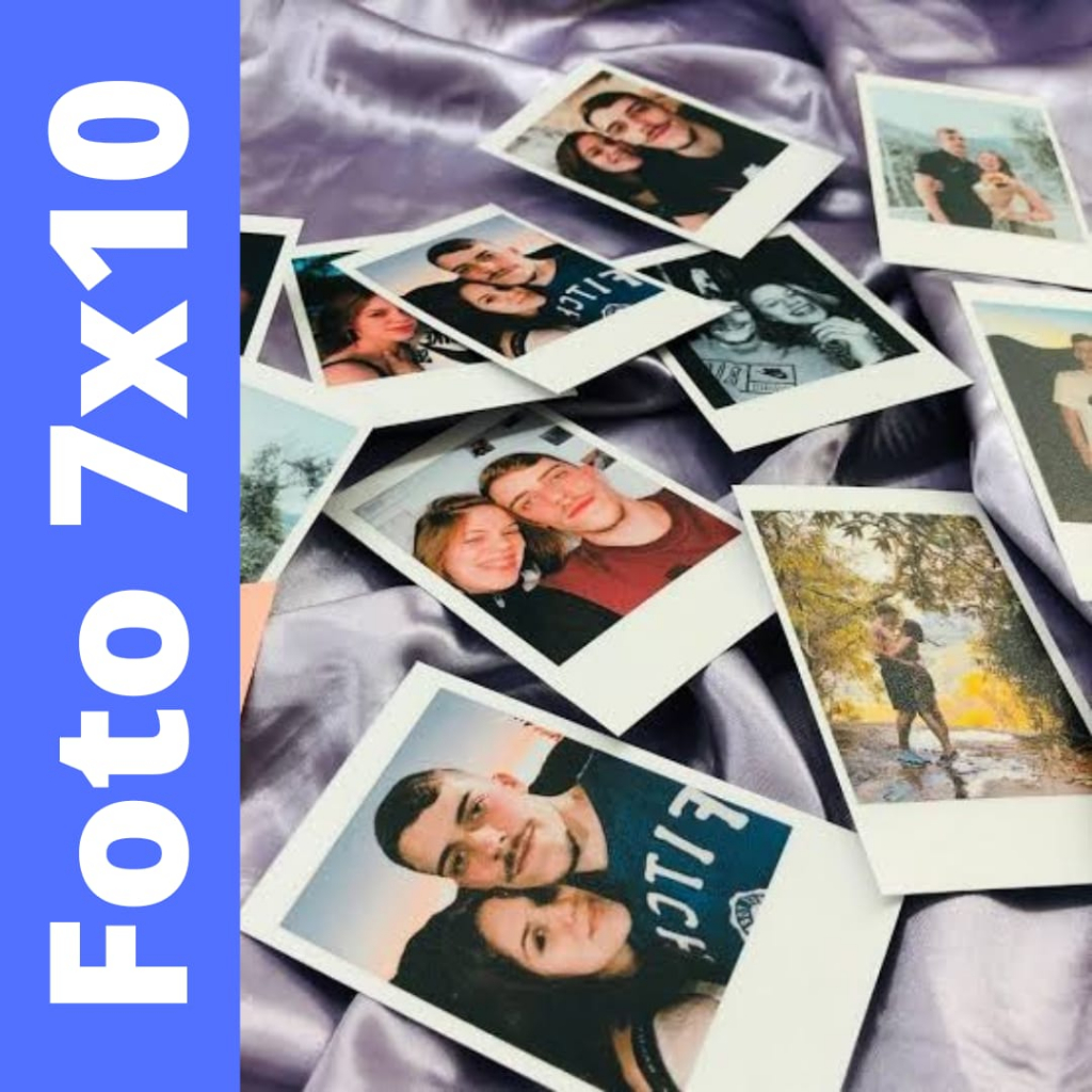 Fotos 9x7 personalizadas Alta resolução UV total (não desbota) personalizada com frase ou Spotfy