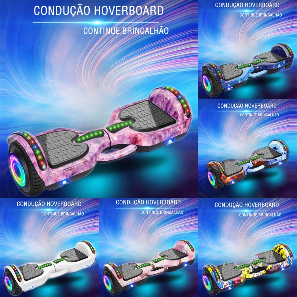 Hoverboard Skate Electrico Overboard Bluetooth Scooter