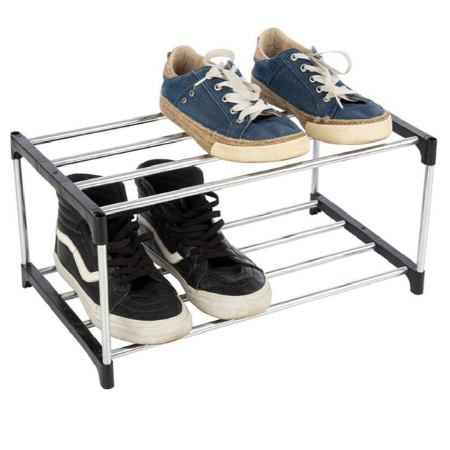 Sapateira Organizador 4 Pares Multiuso  Para Calçados 2 Andar - Envio Rápido!
