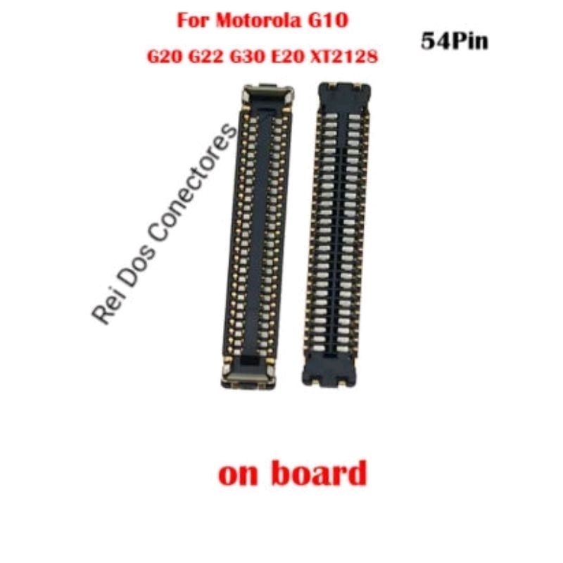 FPC Da Placa Mãe Motorola G10 G20 ,G30 G22 E20 54 Pinos