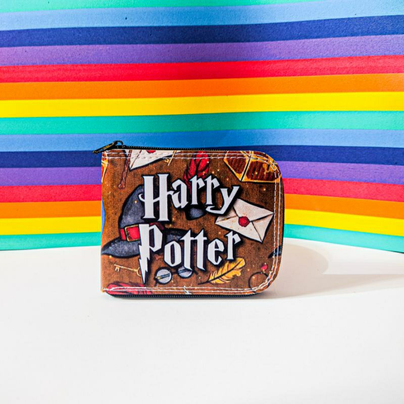 Carteira Harry Potter com zíper Qualidade Premium Presente Para Crianças Lançamento