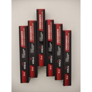 Niraj Sérum Kit Com 6 Unidades 8ml - Vermelho