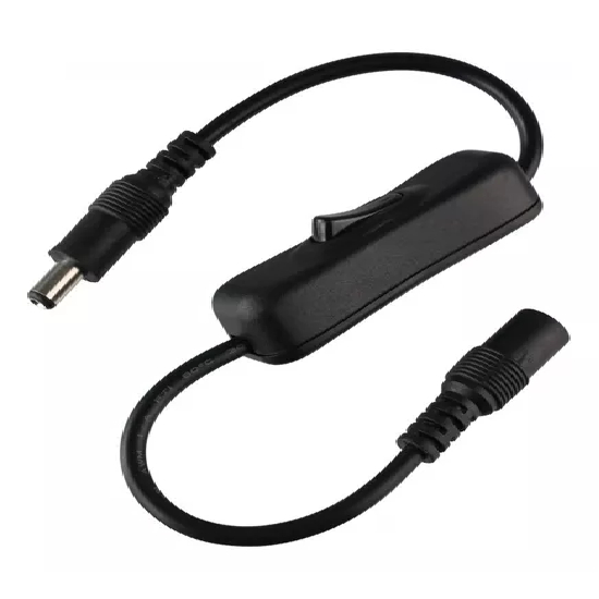 Interruptor Cabo Plug P4 Macho/fêmea Rabicho 12/24v Fita Led