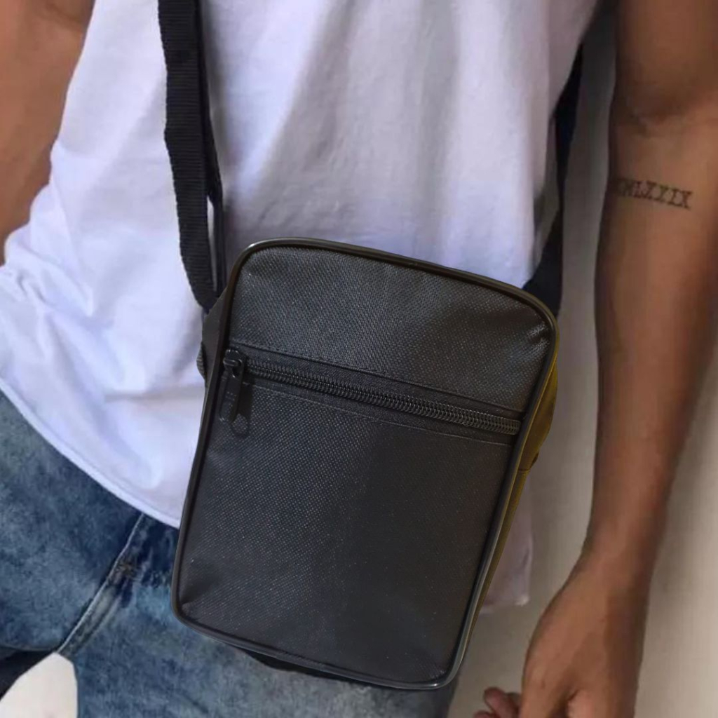 Bolsa Shoulder Bag Unissex Com Bolso