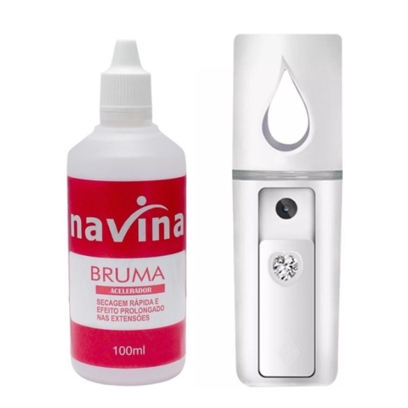 Kit Nano Mister + Bruma Navina Alongamento Cilios Lash