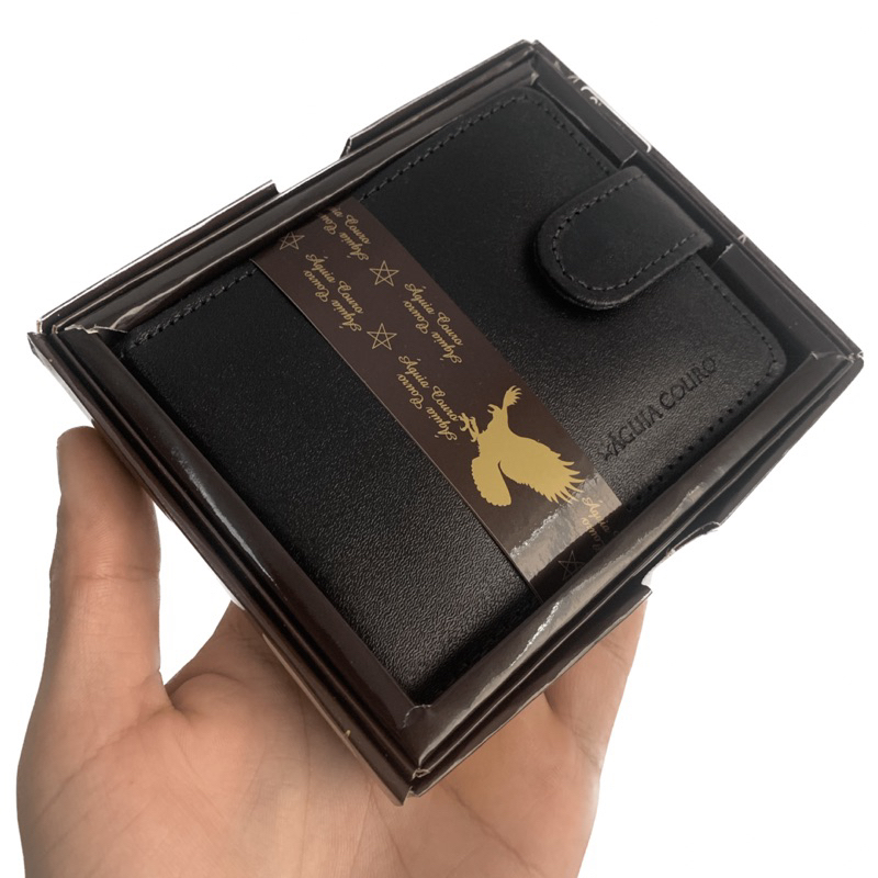 Carteira Masculina Porta Cartão Grande 100% Couro Legítimo