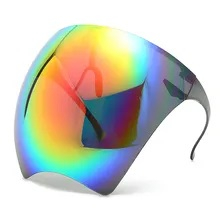 Óculos UV400 Face Inteira Viseira Besouro Máquina LED terapia