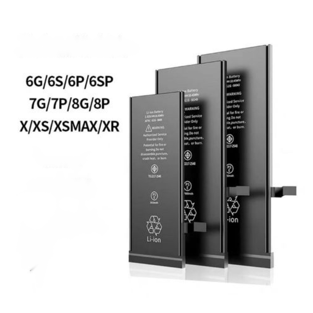 Bateria Compatível Para iP 6G/6S/7G/8G/6Plus/6S Plus/7Plus/8Plus/X/Xs/Xr/Xs Msx/11/11Pro/11Pro Max/12/12Pro PREMIUM