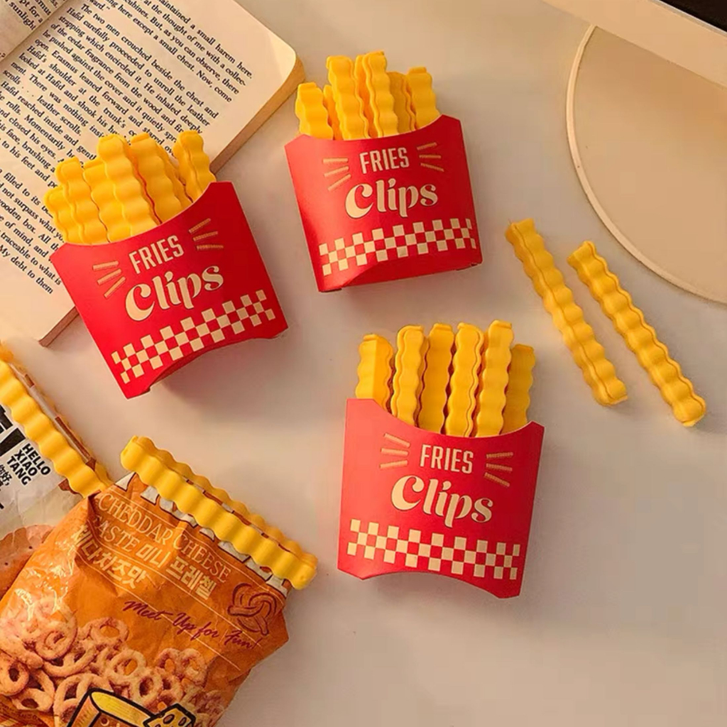 12 pregadores Seladoras Batatas Fritas À Prova De Umidade Clipes De Vedação e Conservação Fresca ÍMã