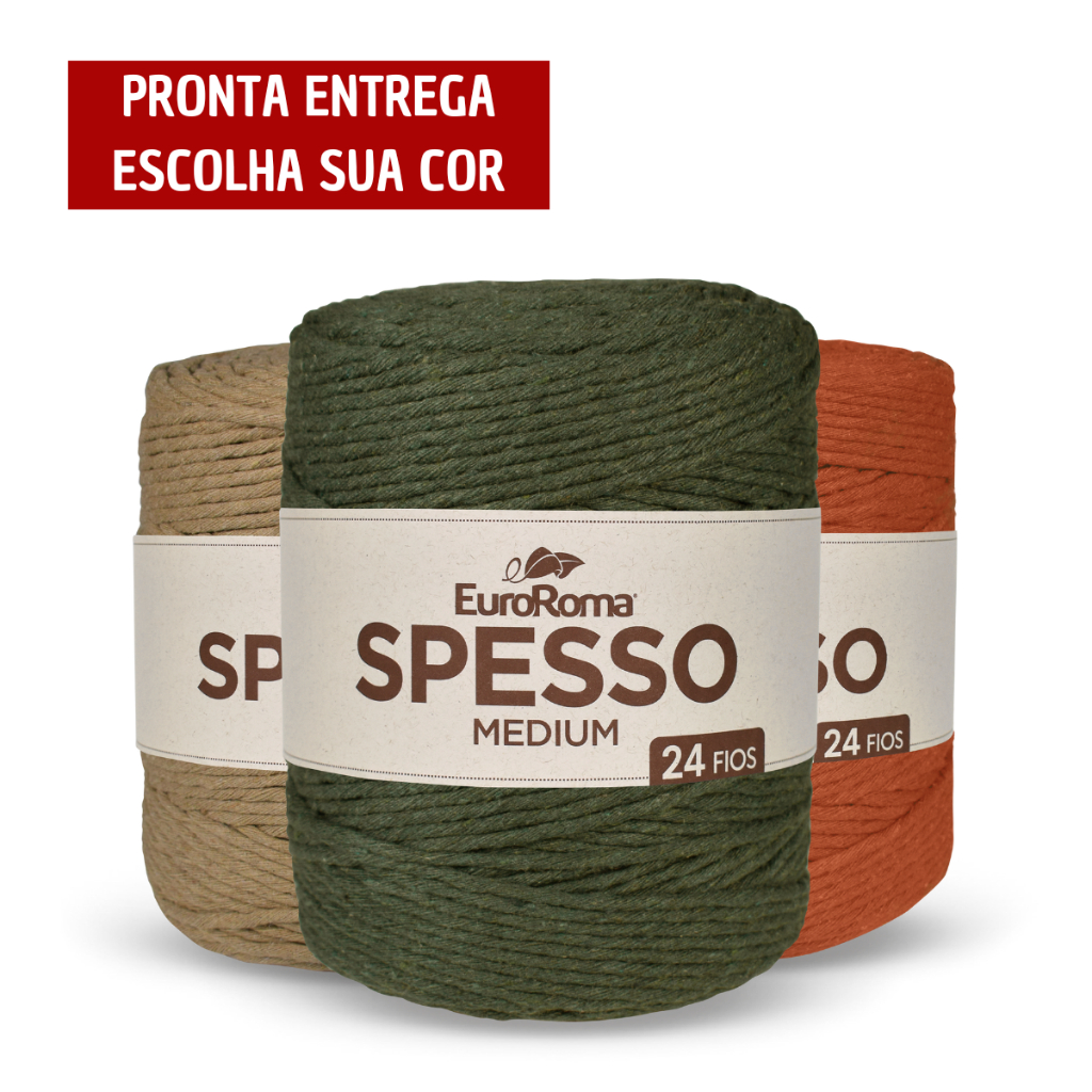 Barbante EuroRoma Spesso 24 Fios 254 Metros 1Kg