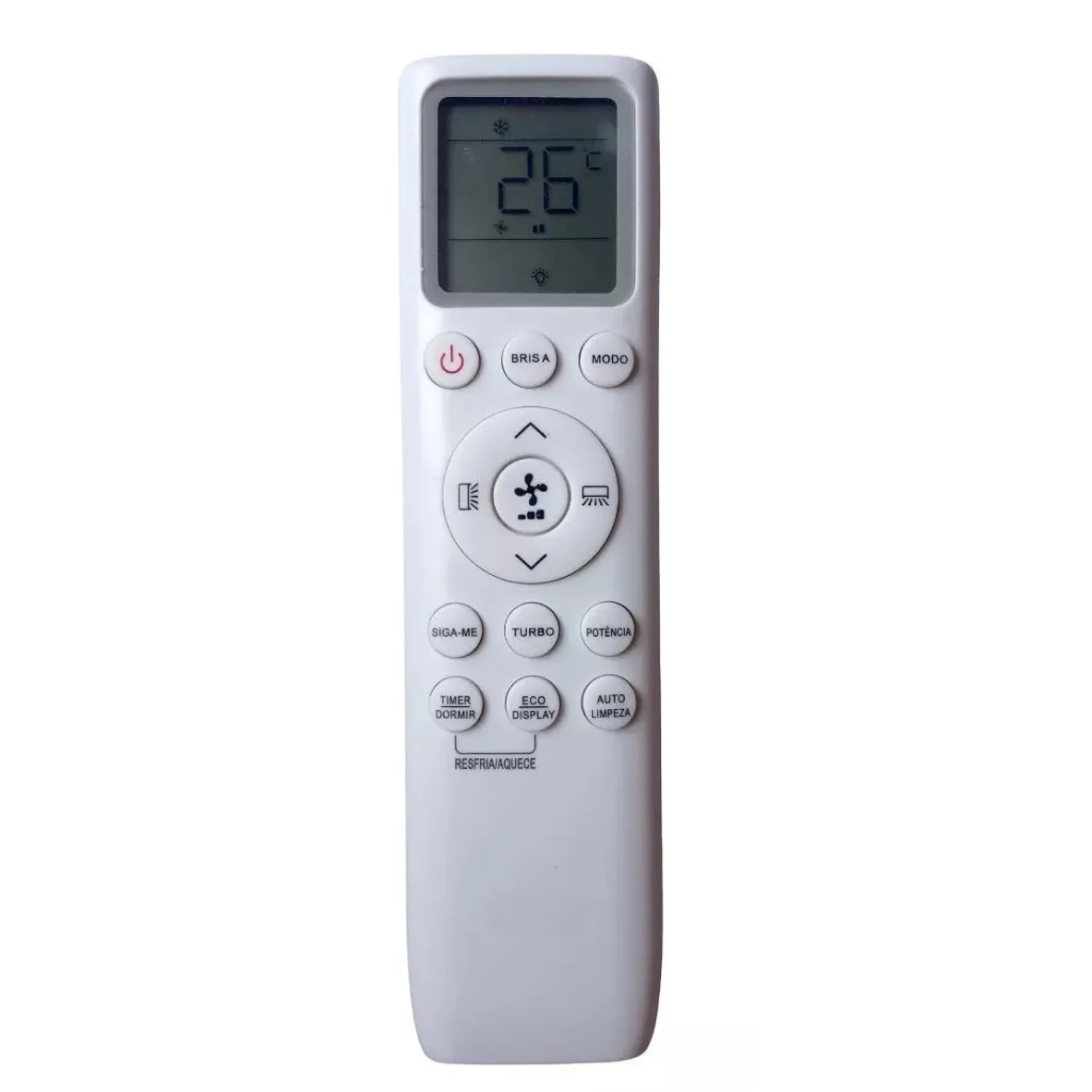 Controle de Ar Condicionado TCL SKY-9187