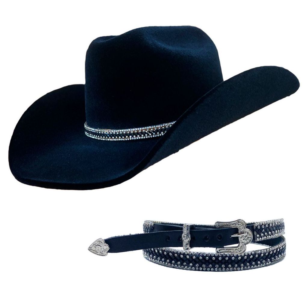 Chapéu Country Americano Cowboy Rodeio Barretos Sertanejo Feminino