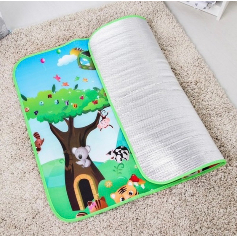 Tapete de Atividades Térmico 120x90 Infantil Emborrachado Educativo Bebê Crianças Tatame Dobrável