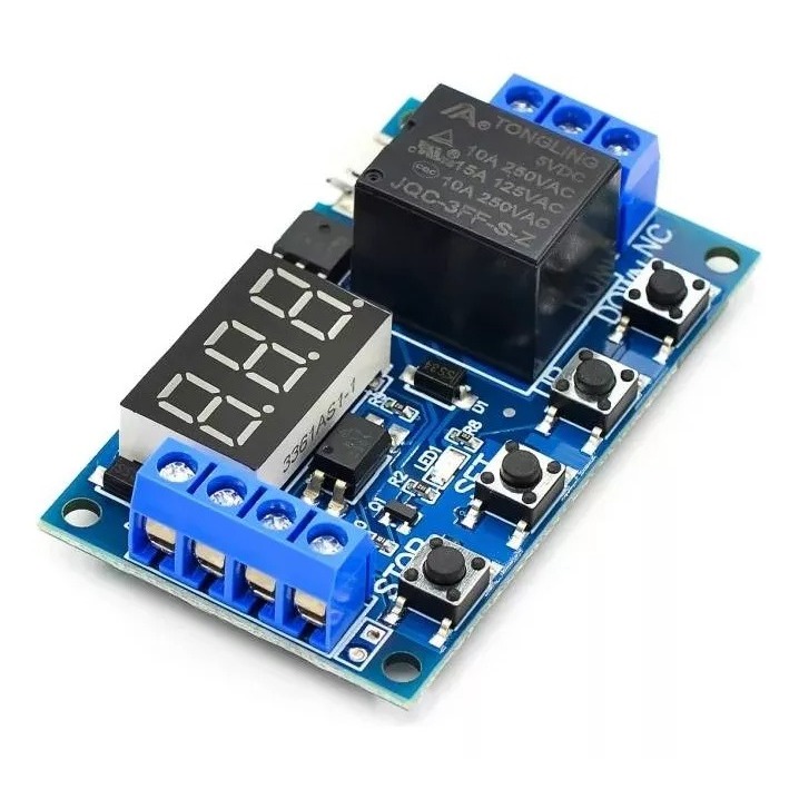 Rele Temporizador Digital Ajustável Timer Para Chocadeira Nfe