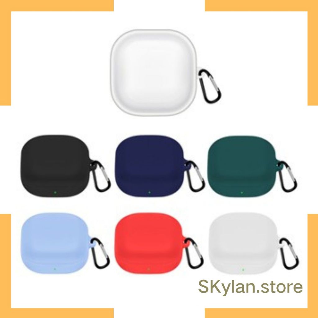 Capa silicone tpu compativel Samsung Galaxy, fones de ouvido 2/buds + gen 2/buds 2 pro/buds, live bluetooth