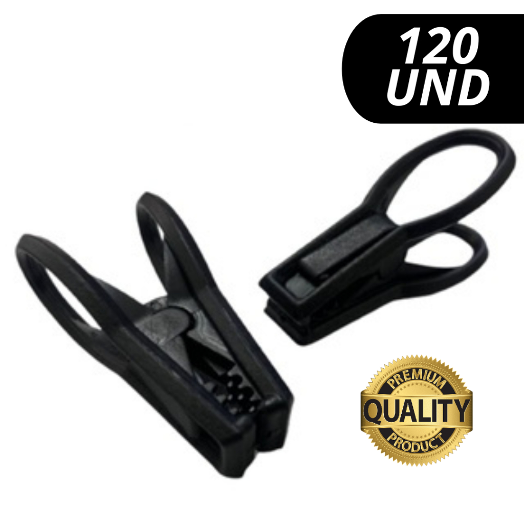 Prendedor de Roupas de Plástico kit 120 Unidades Promoção