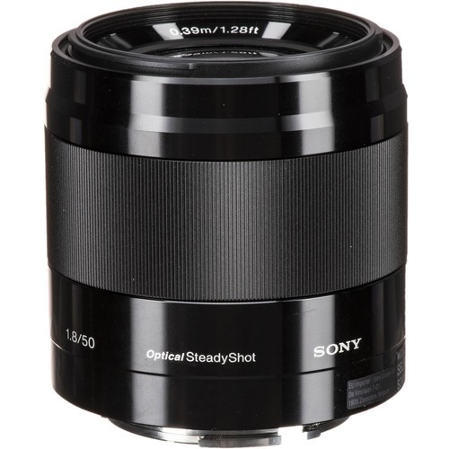 Lente Sony E 50mm f/1.8 OSS