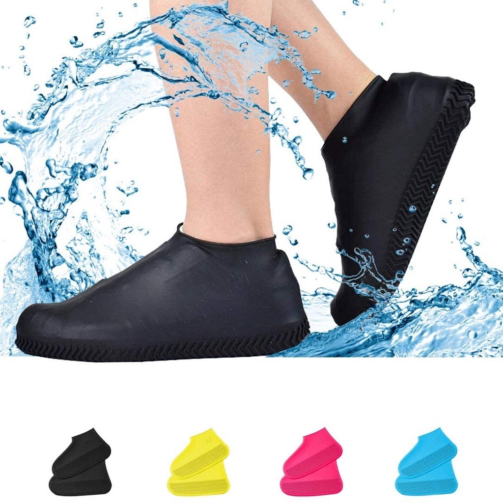 Protetor De Sapato Impermeável de Silicone  Para Chuva