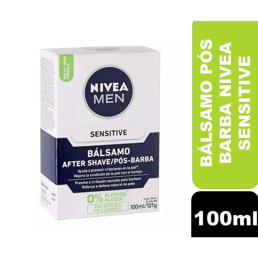 Loção Pós Barba Nivea Bálsamo Sensitive 100ml