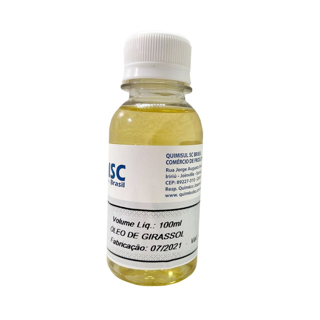 ÓLEO DE GIRASSOL 100% VEGETAL - 100ML