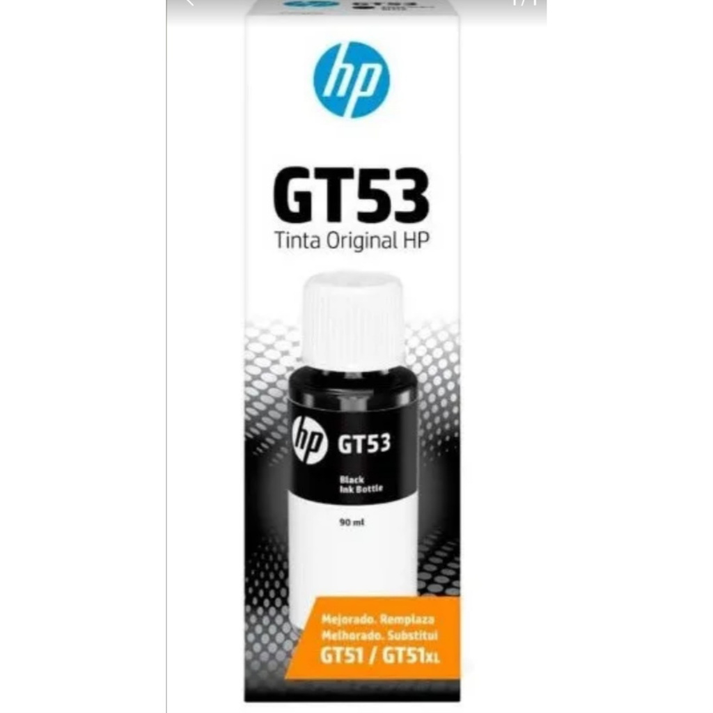 Tinta Hp Gt53 Preto 90 Ml Tank 517 532 617 5822 416 116