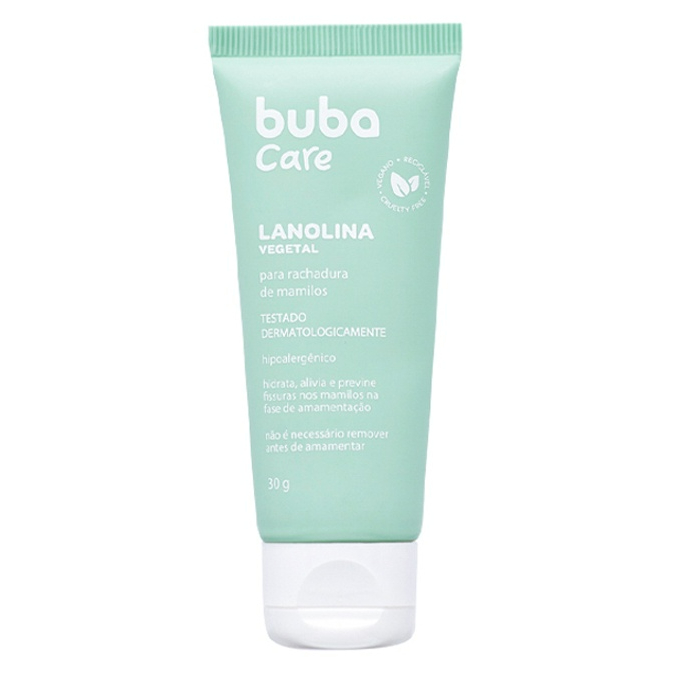 Pomada Para Mamilo Seio 30g Lanolina Vegetal buba Pomada para rachadura seio