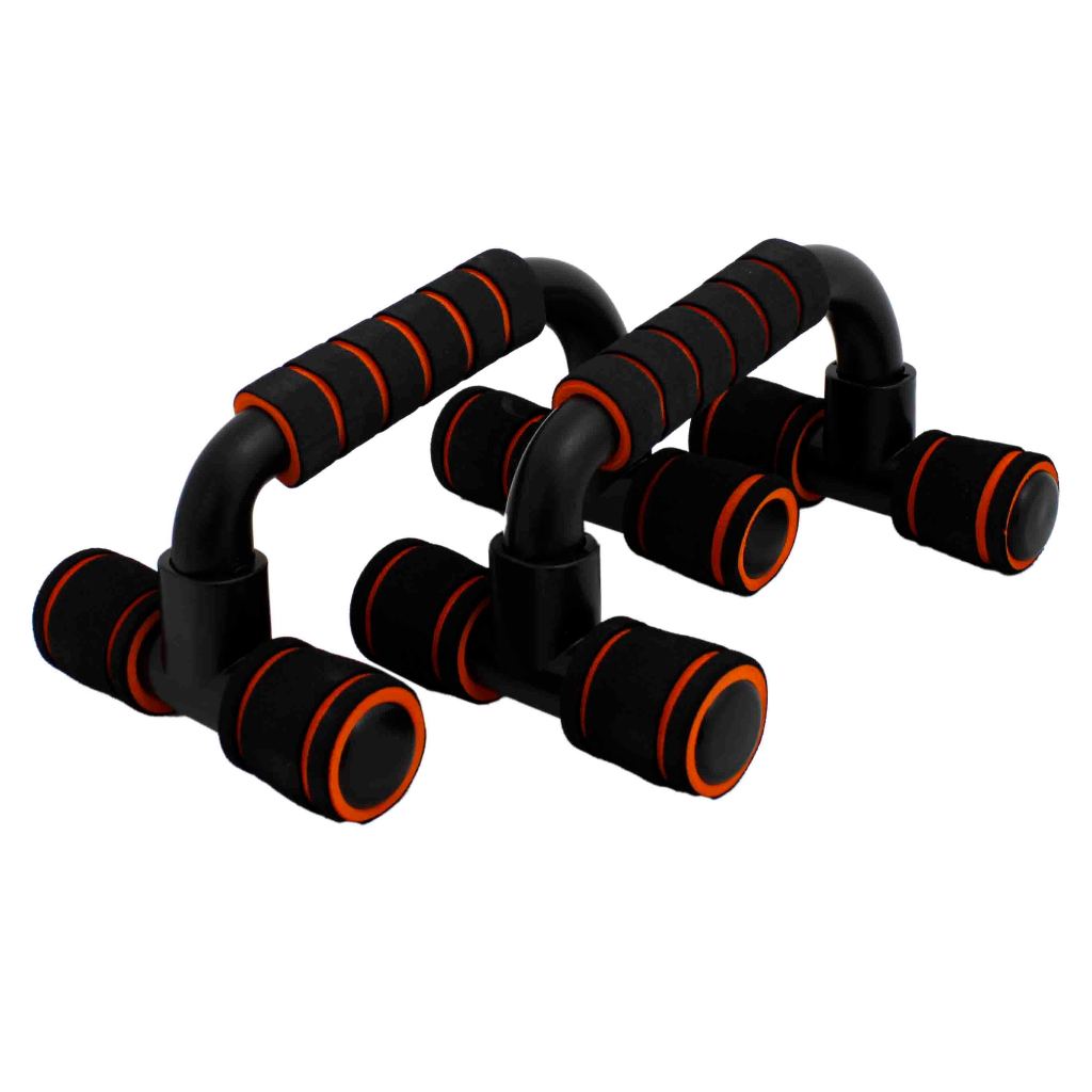 Par De Barra Paralelas Suporte Para Flexão De Chão Treino Funcional - Envio Imediato!