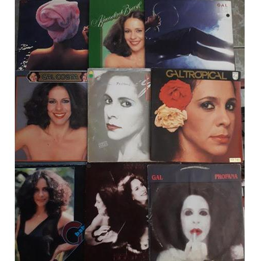 LP: GAL COSTA (Discografia) Venda Por Unidades ou Lote
