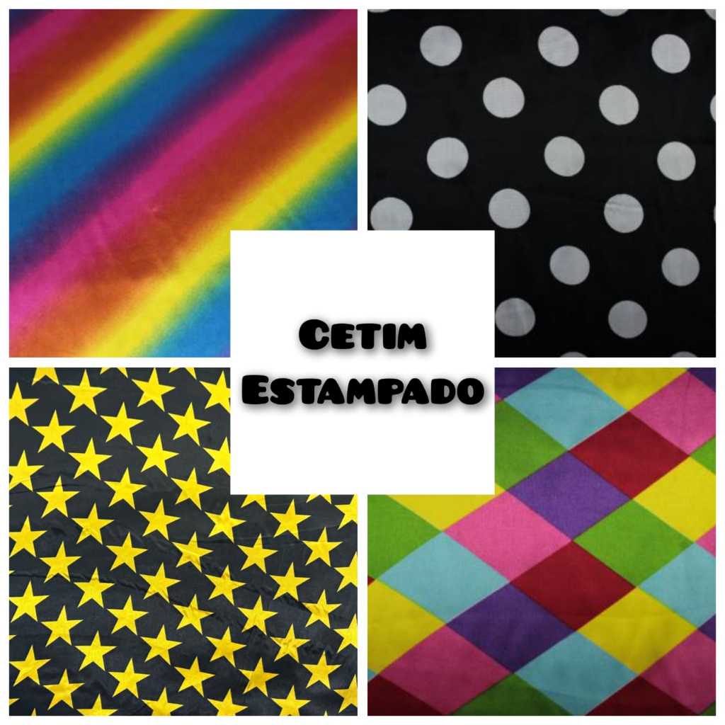 5 Metros Tecido Cetim Charomusse Estampado Fantasia Carnaval 5m Comp.x 1.50m Larg.